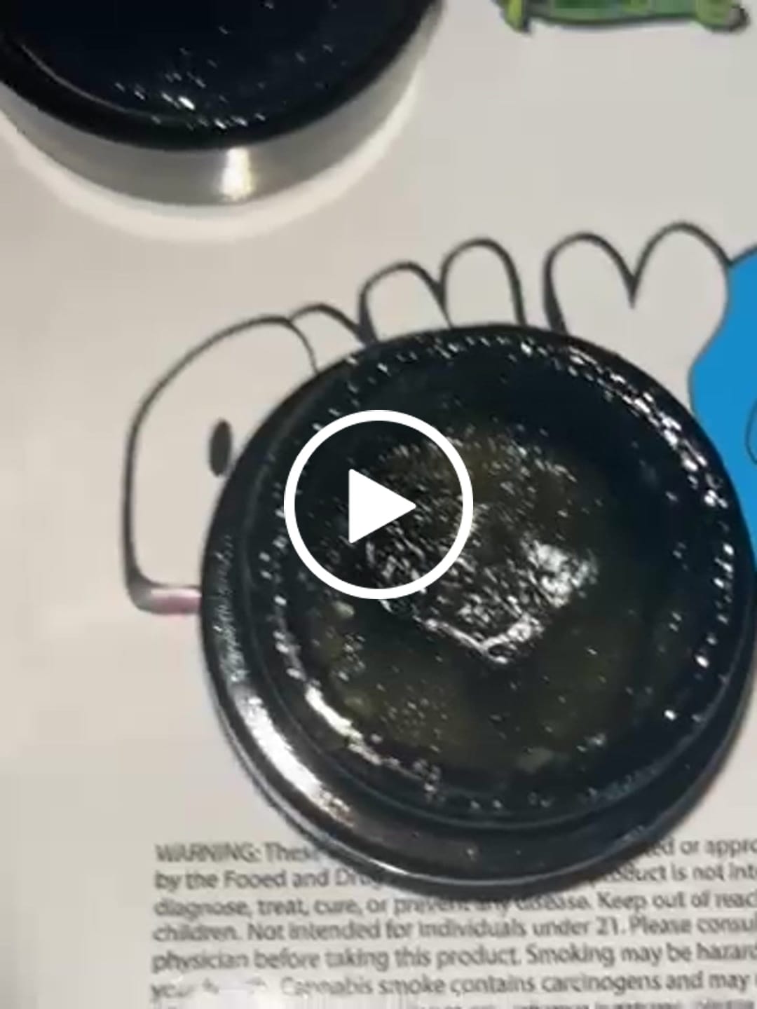 Customer video review of Trop Cherries THCa Live Resin
