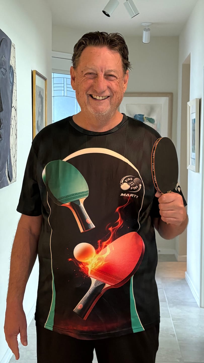 Customer photo review of Unisex Shirt - Custom Ping Pong Shirt