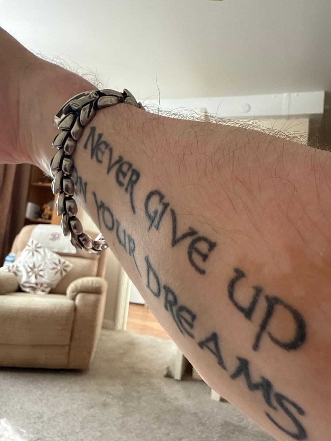 Customer photo review of The Midgard Serpent - Stainless Steel Bracelet