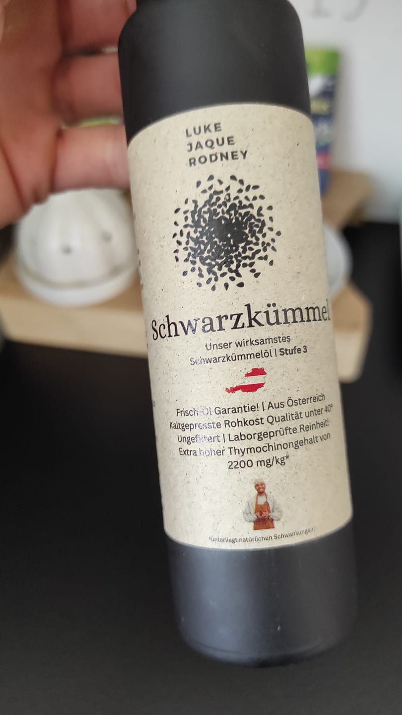 Customer photo review of Schwarzkümmelöl