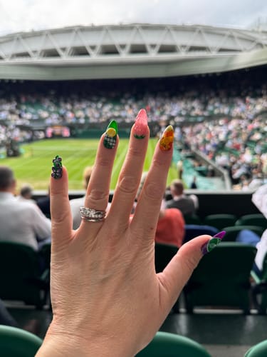 Customer photo review of Custom Nails