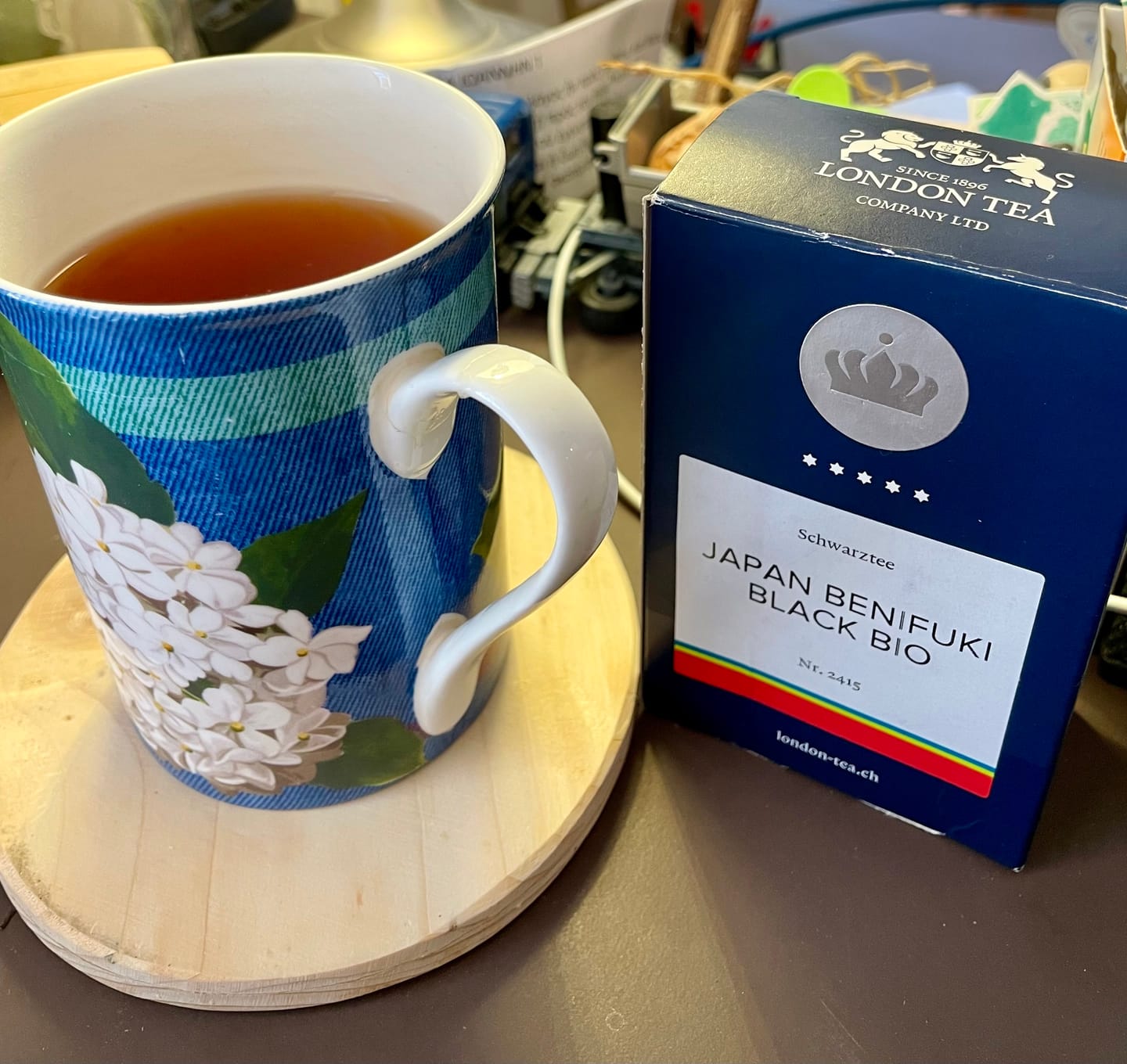 Customer photo review of Japan Benifuki Black Bio