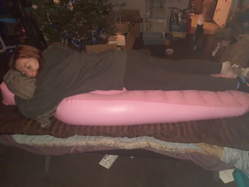 Customer photo review of Inflatable for pregnancy