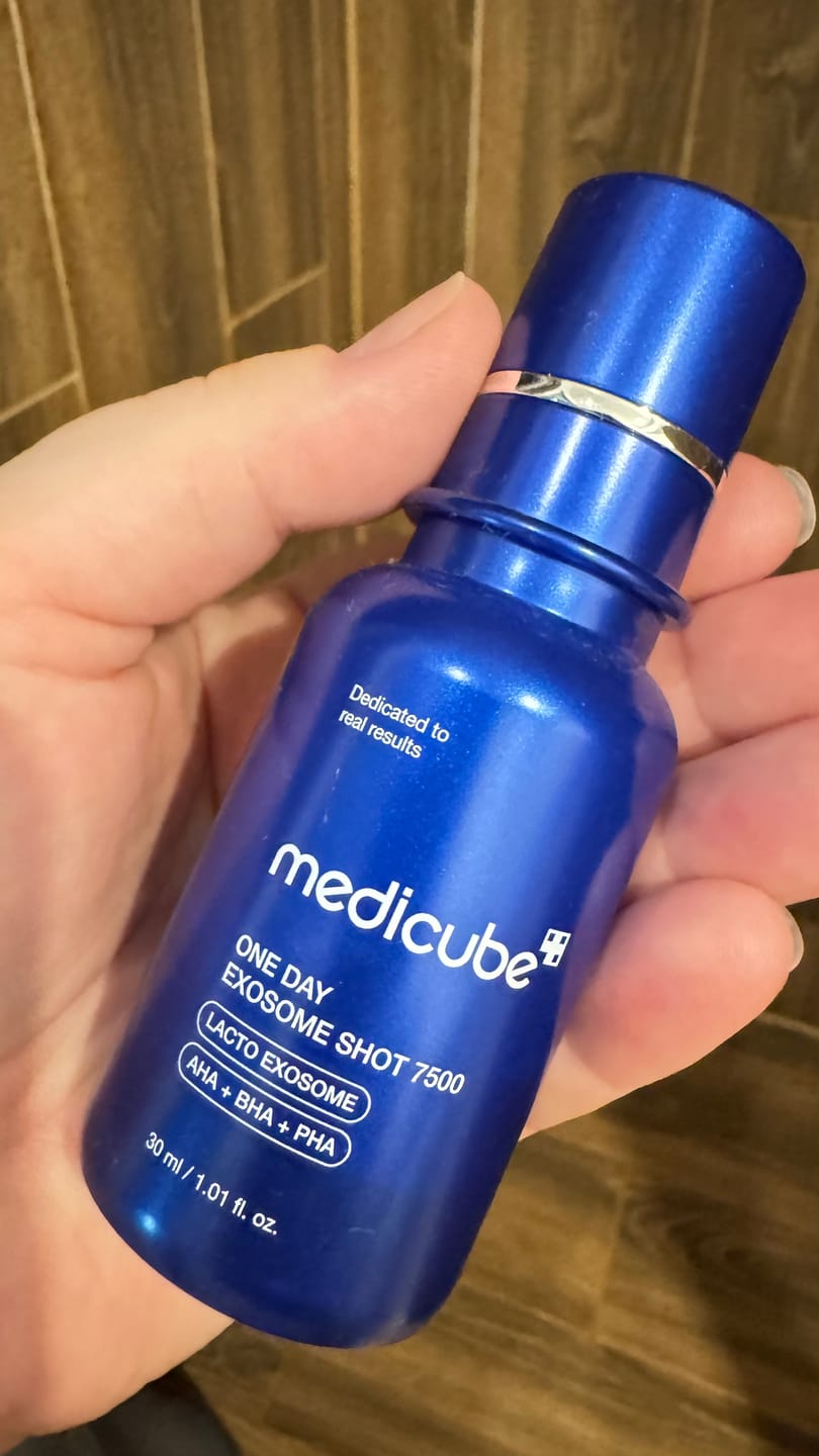 Customer photo review of Atjaunojošs serums ar mikroadatām Medicube One Day Exosome Shot Pore Ampoule 7500