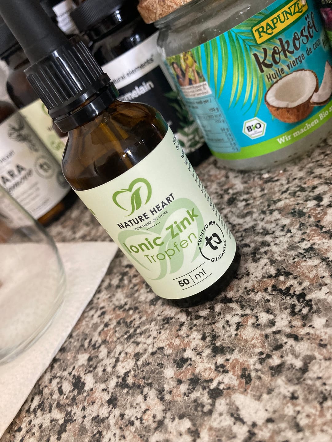 Customer photo review of Ionic Zink Tropfen