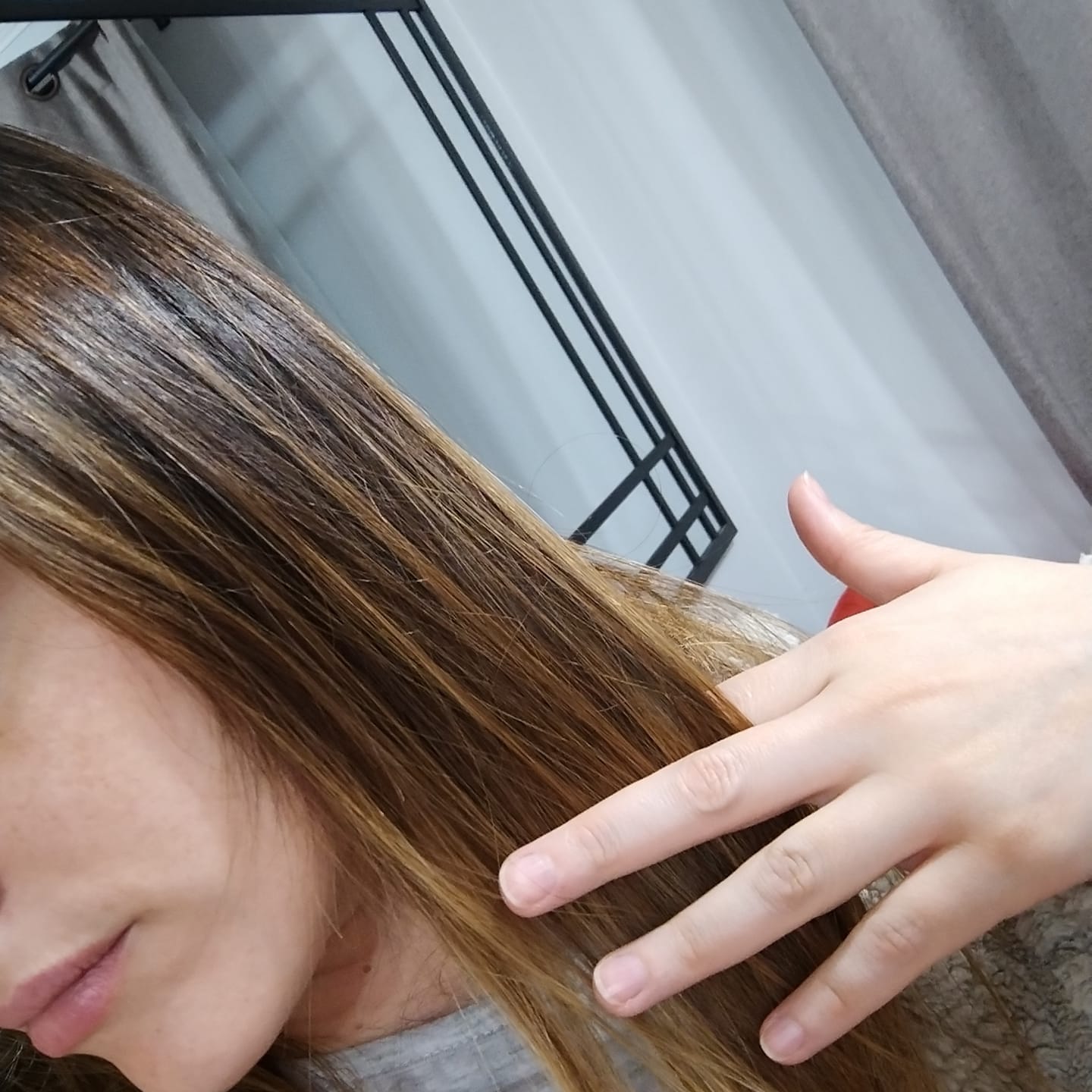 Customer photo review of Ampolla Reparación Semi Di Lino Bonmetique