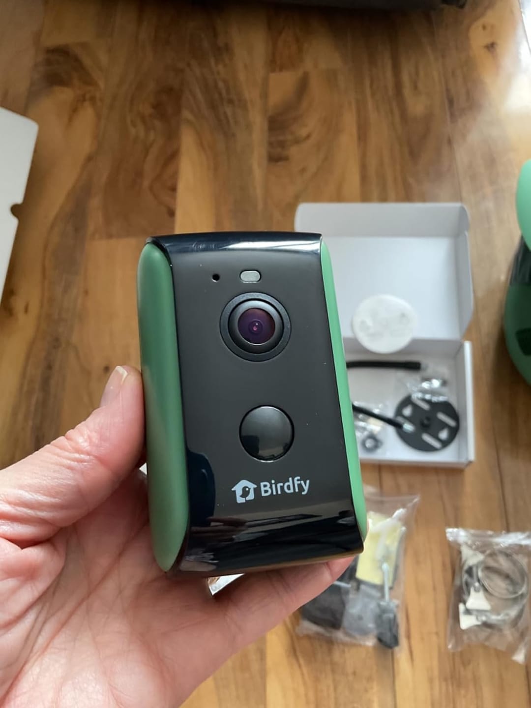 Customer photo review of Birdfy Feeder 2 - Smart Bird Feeder