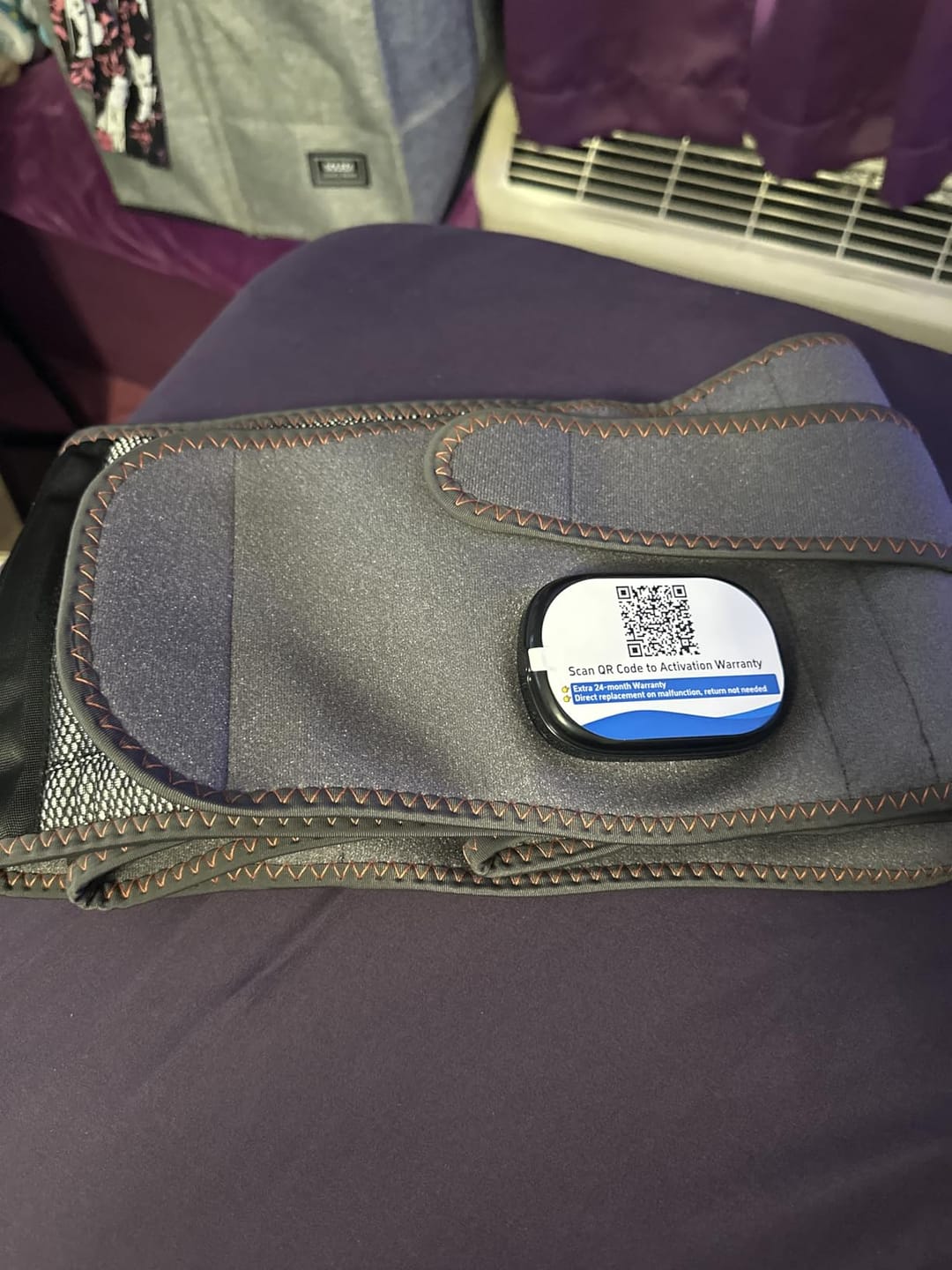 Customer photo review of HeatBoost™ Red Light Lumbar Belt