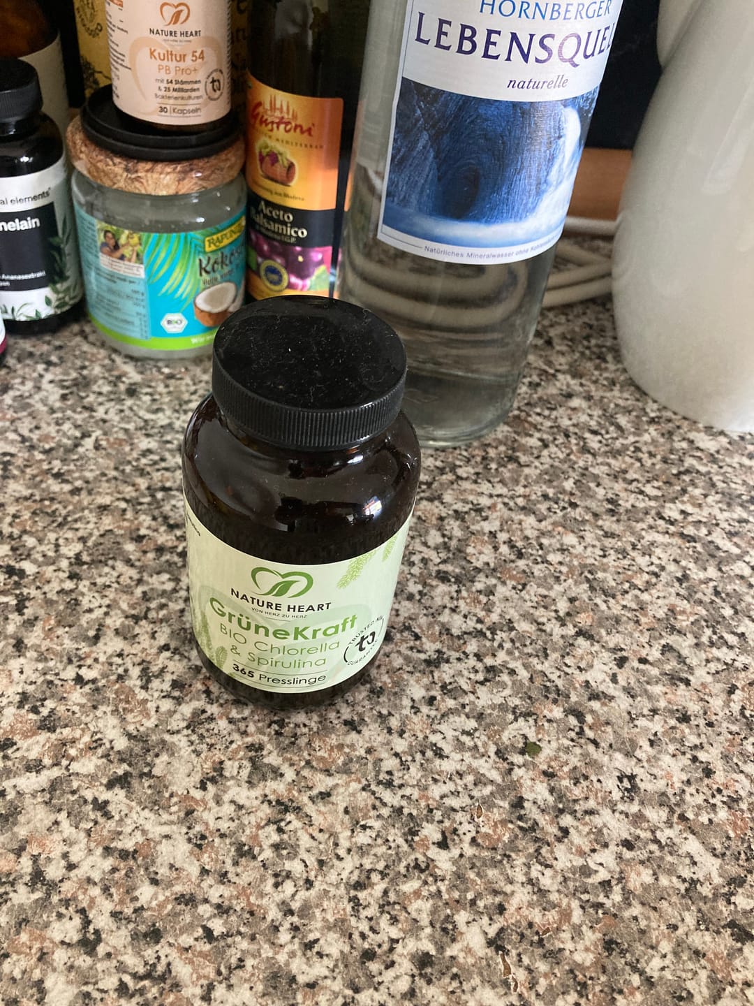 Customer photo review of Grüne Kraft - Bio Chlorella & Spirulina
