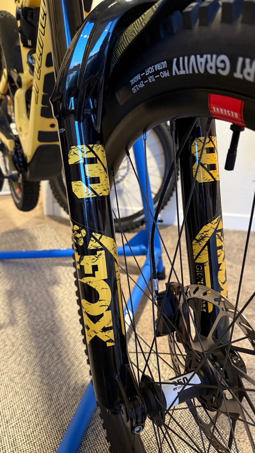 Customer photo review of Custom Fox 38 Decal