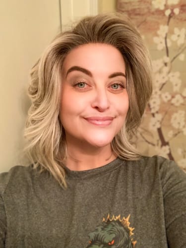 Customer photo review of SEASIDE SUNSET - Toasted Coconut Blonde