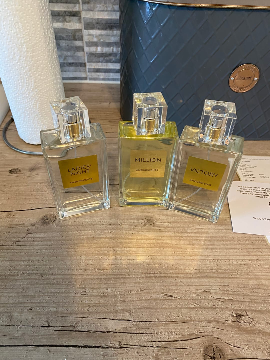 Customer photo review of X3 100ml Perfume Bundle