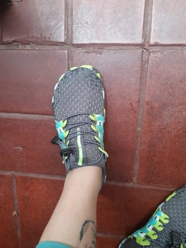 Customer photo review of Chaussures Barefoot Flexibles