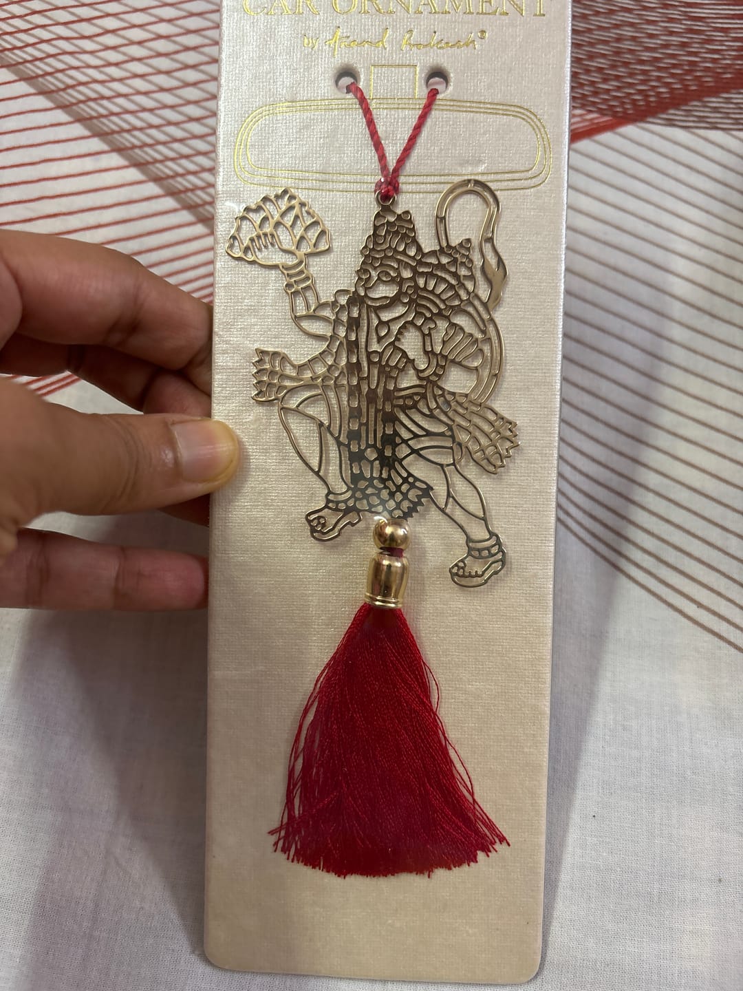 Customer photo review of Car Hanging - Sri Hanuman