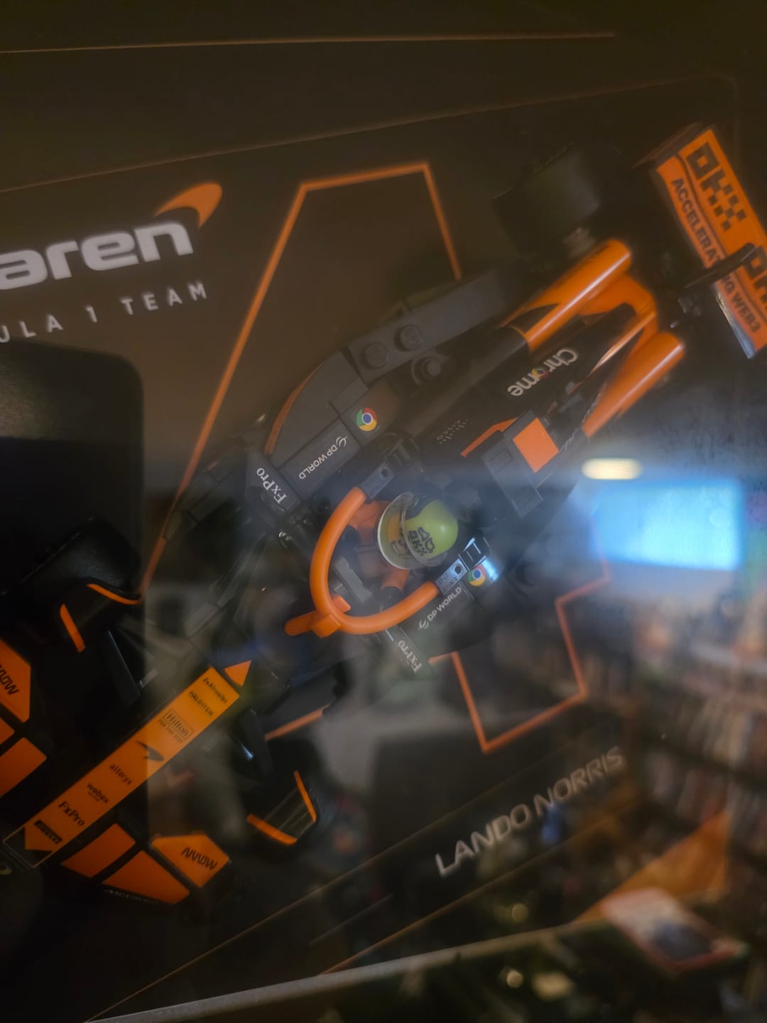 Customer photo review of Lando Norris 2025 Nano Helmet