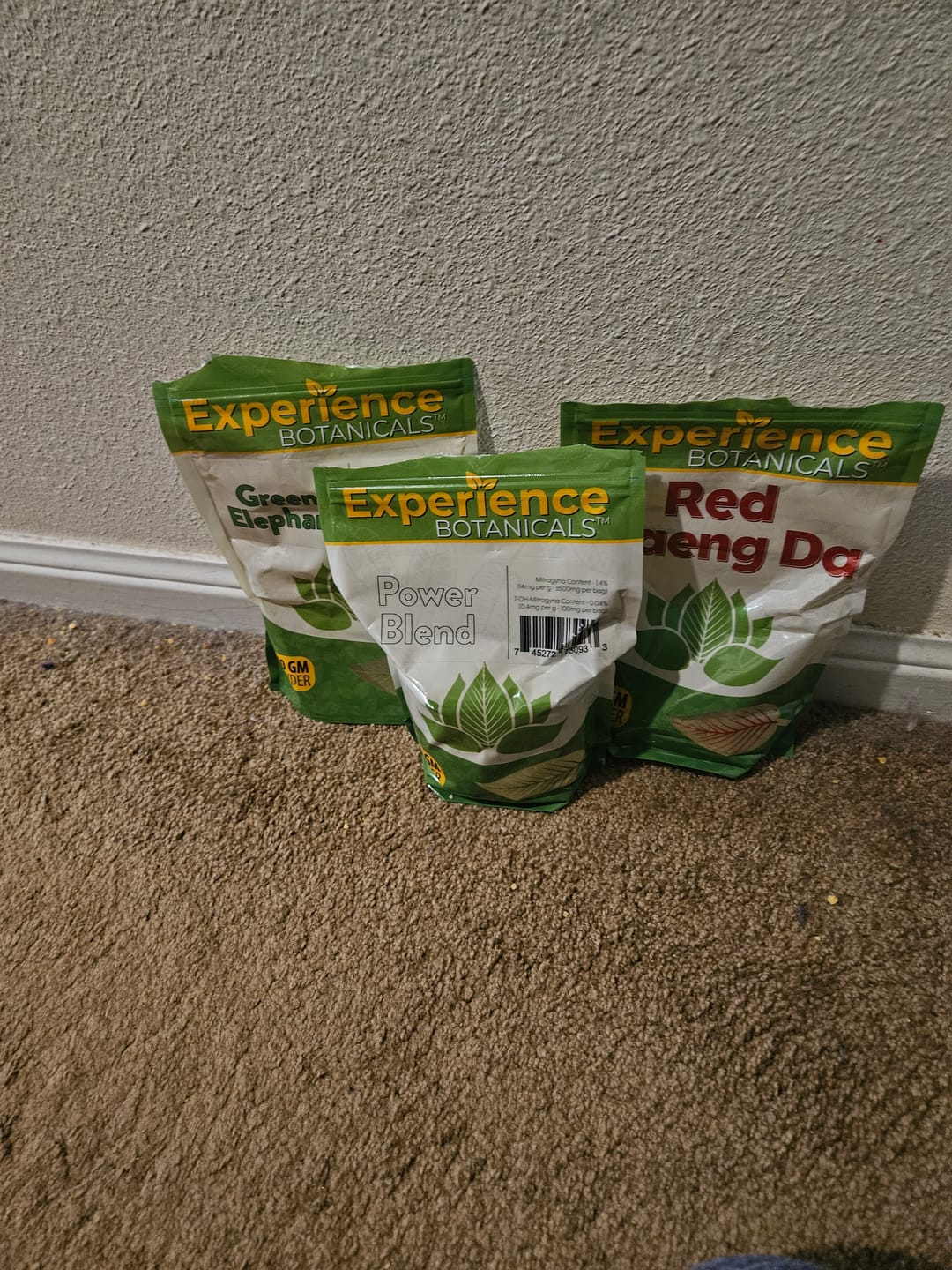 Customer photo review of 1 Kilo Experience Kratom Powder Bundle