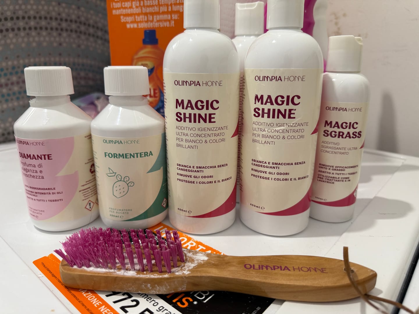 Customer photo review of Magic Brush - Spazzola in Legno di Bambù