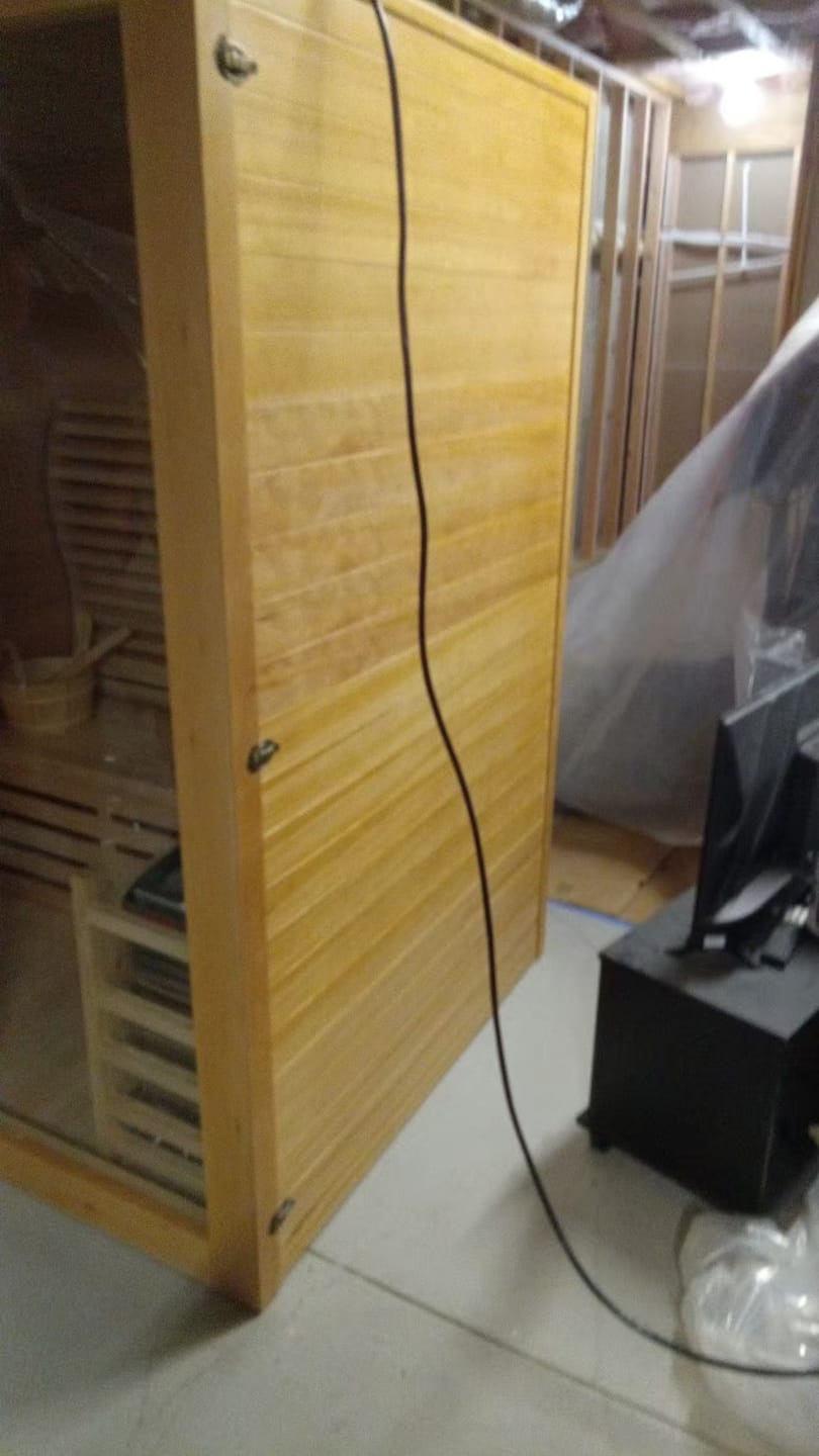 Customer photo review of Smartmak®  120V Indoor Infrared Sauna - Refresh 2  (Delivery in 1-2 Weeks)