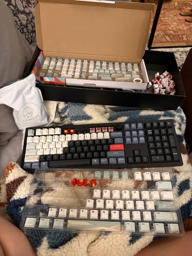 Customer photo review of KEYGEEK Y2 LINEAR SWITCH FACTORY LUBED (10PCS)