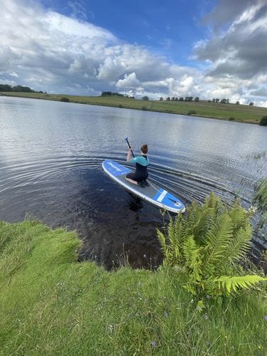 Customer photo review of Aquaplanet MAX 10’6″ Inflatable Paddle Board Package - Prism