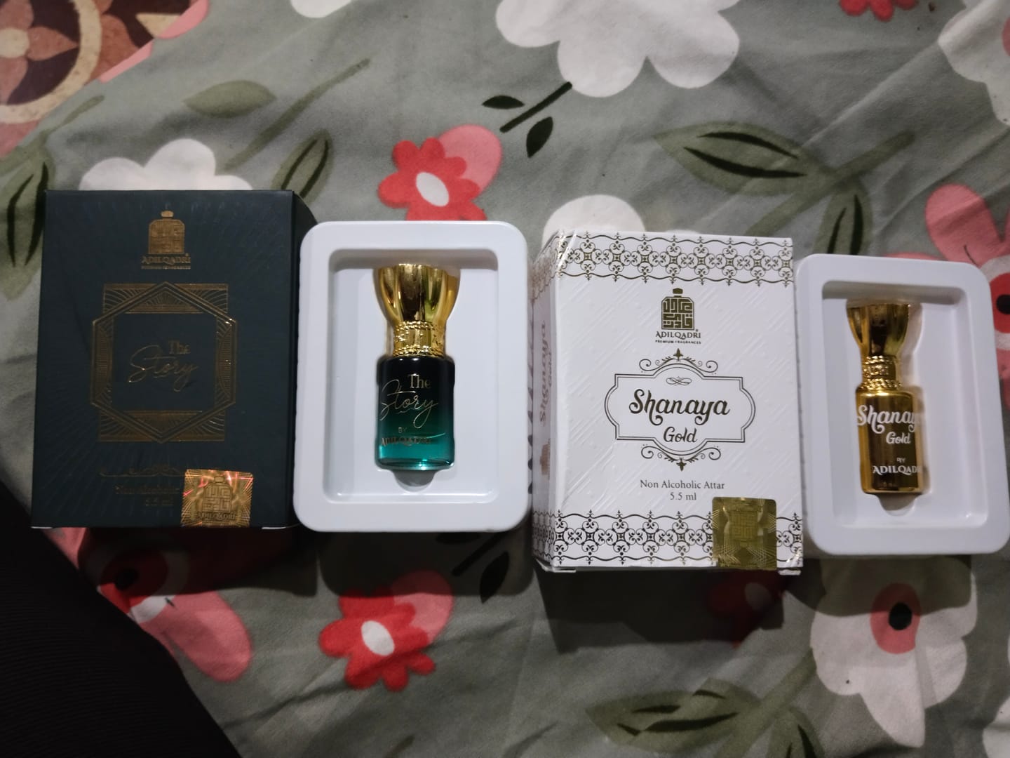 Customer photo review of The Story Luxury Attar Perfume