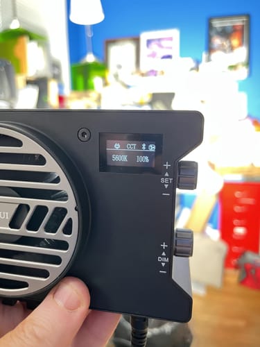 Customer photo review of Handheld Photography Camera Light 2800-6500K