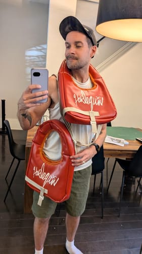 Customer photo review of HANDBAG // Pattern + Tutorial
