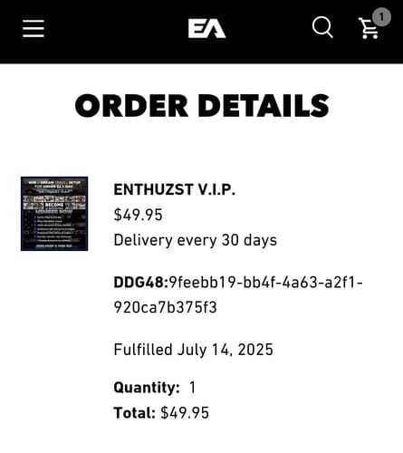 Customer photo review of ENTHUZST V.I.P.