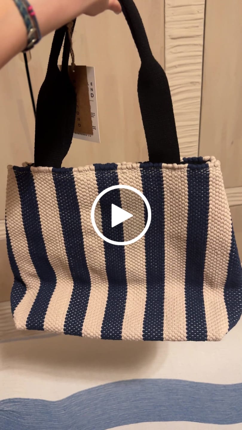 Customer video review of Trinity Tote Bag - Lacivert Vizon