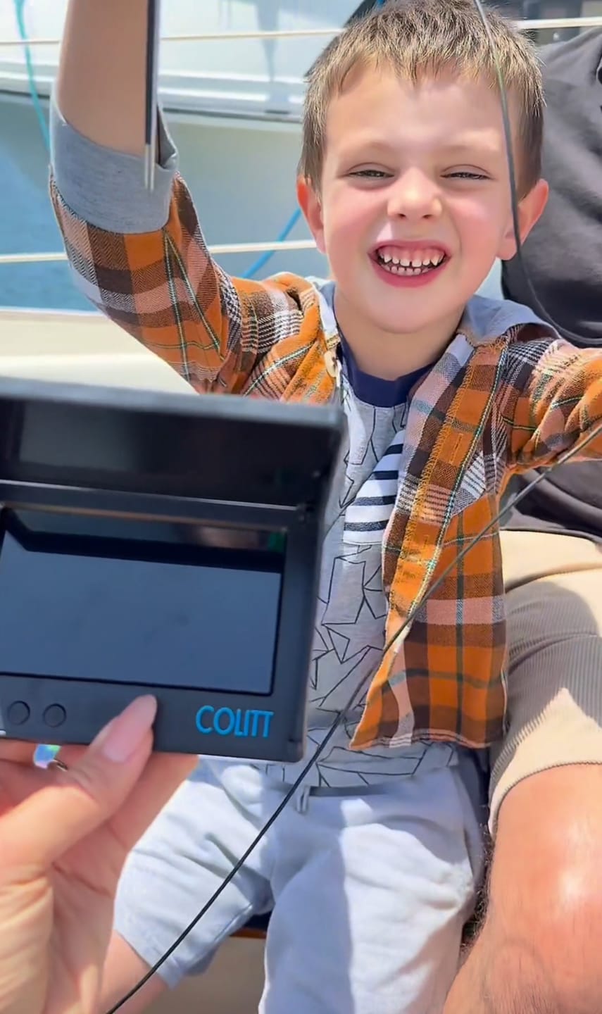 Customer photo review of Colitt - Underwater Fishing Camera