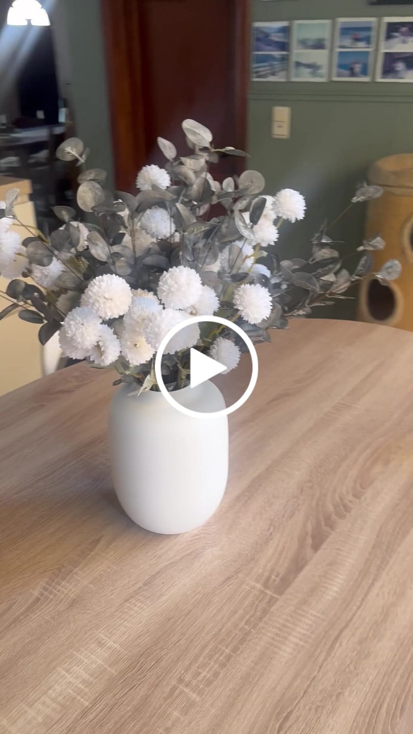 Customer video review of Samengesteld boeket - Groen & Wit
