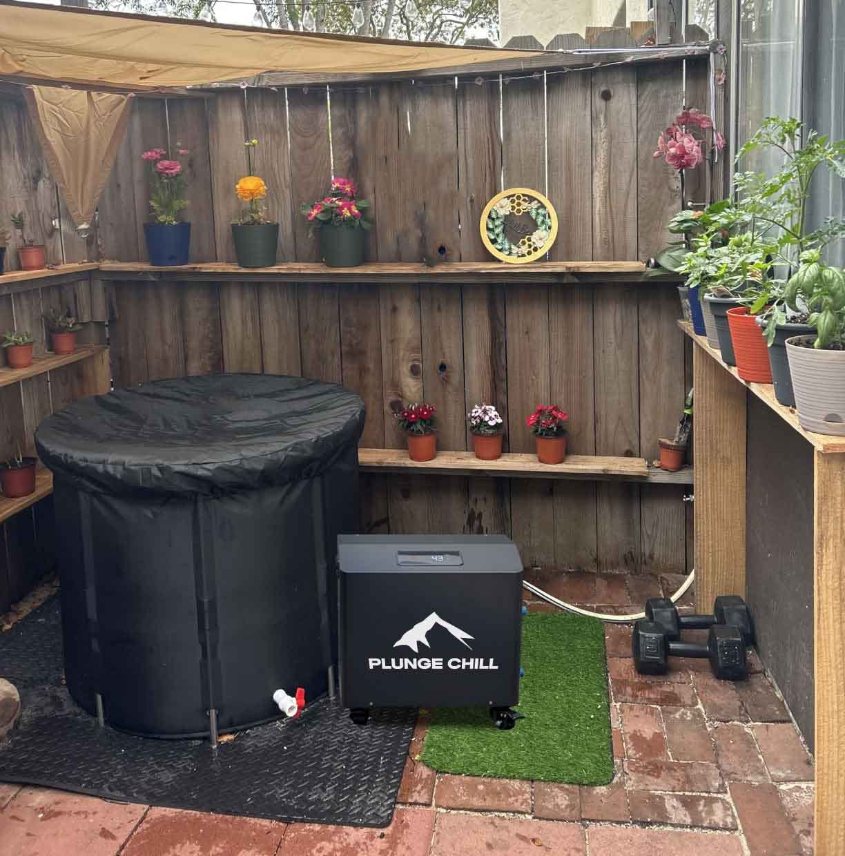 Customer photo review of 1HP COLD PLUNGE CHILLER
