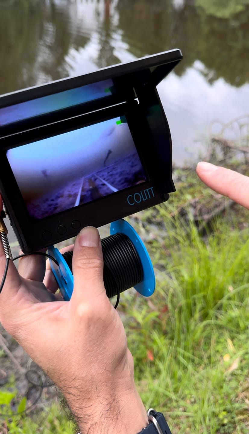 Customer photo review of Colitt - Underwater Fishing Camera