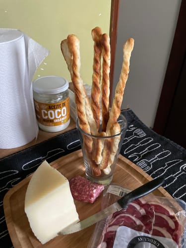 Customer photo review of Grisines, artesanales, caseros (9 unidades)