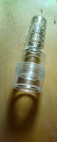 Customer photo review of Fleshlight Case: Clear