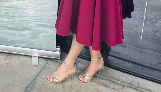 Customer photo review of Sandale Always Sassy Nude
