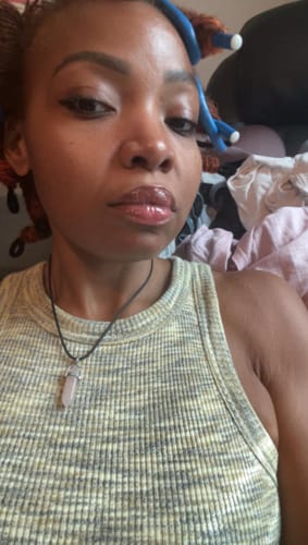 Customer photo review of Korean Hydrating Lip Stain Oil