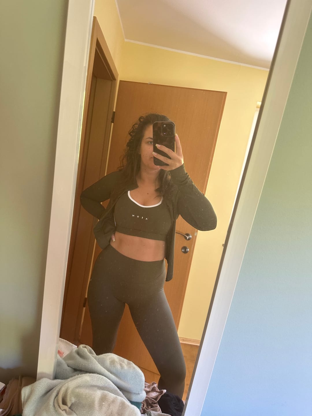 Customer photo review of SECOND SKIN BASE LEGGINGS