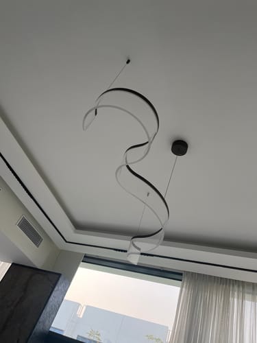 Customer photo review of Warm Glow Pendant Lamp 150*43.5cm MA05807PB-001-DZ2