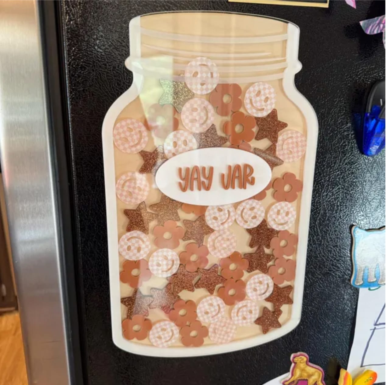 Customer photo review of Kids Reward Jar - Groovy Neutrals