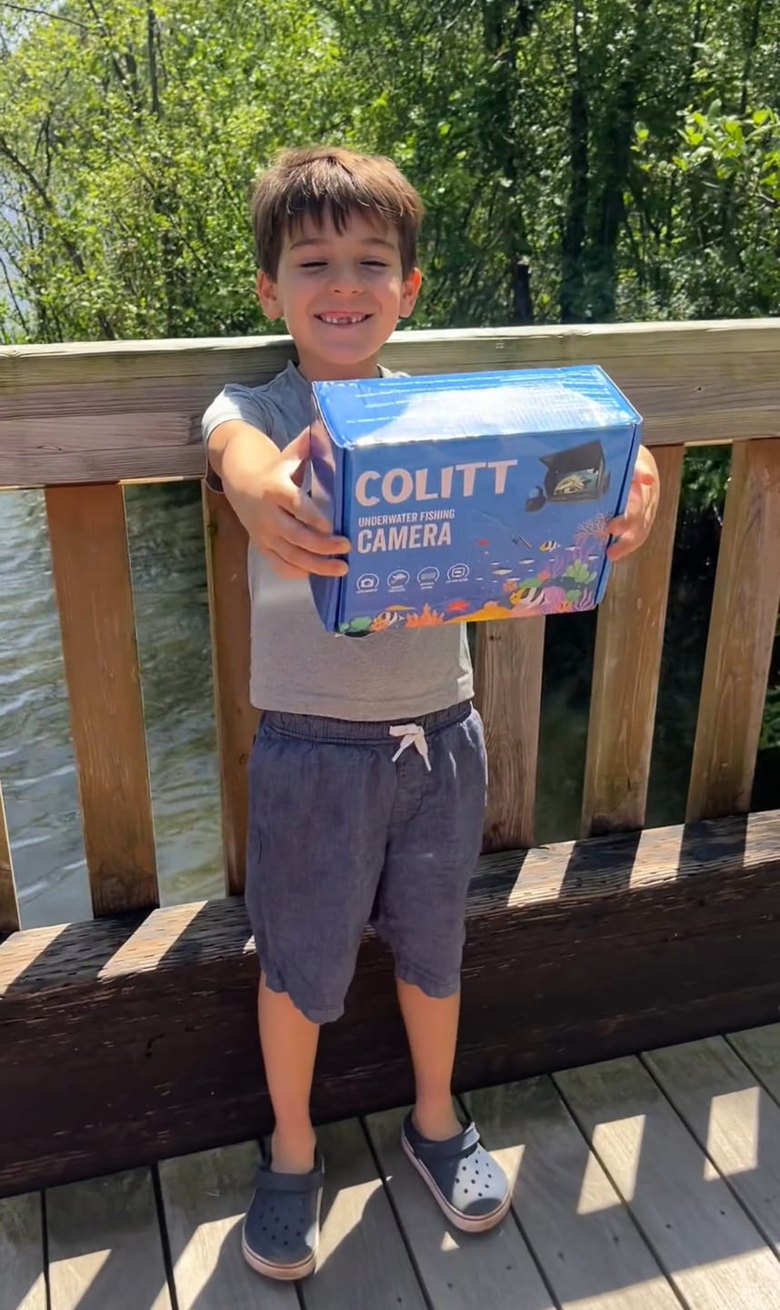 Customer photo review of Colitt - Underwater Fishing Camera