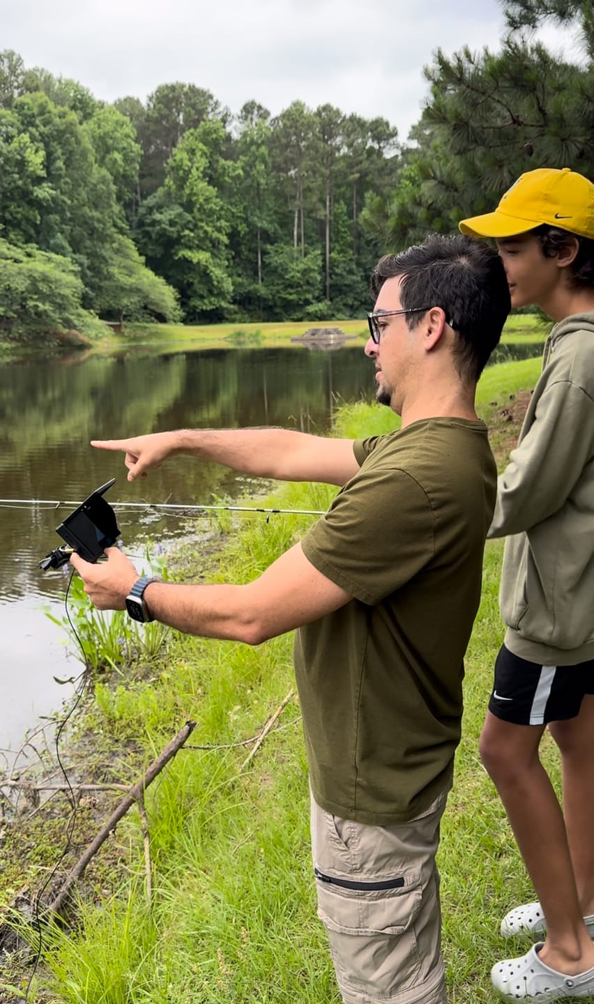 Customer photo review of Colitt - Underwater Fishing Camera