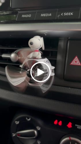 Customer video review of Snoopy Air Freshener