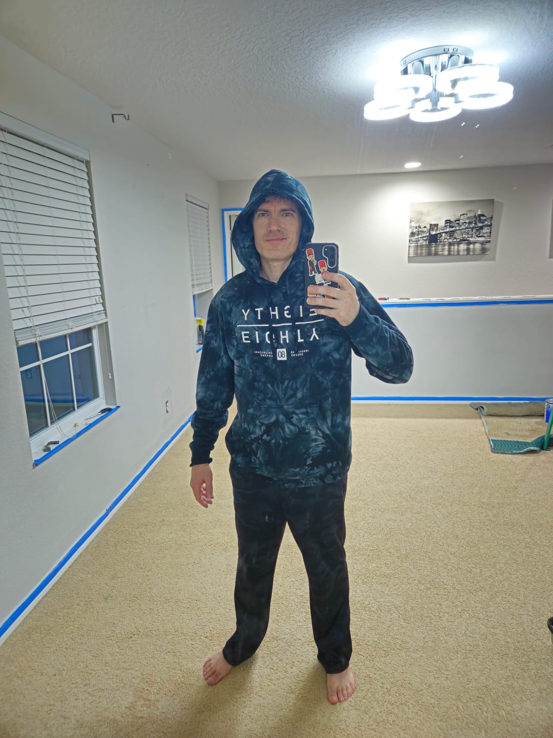 Customer photo review of 80Eighty® TieDye Mirror Hoodie