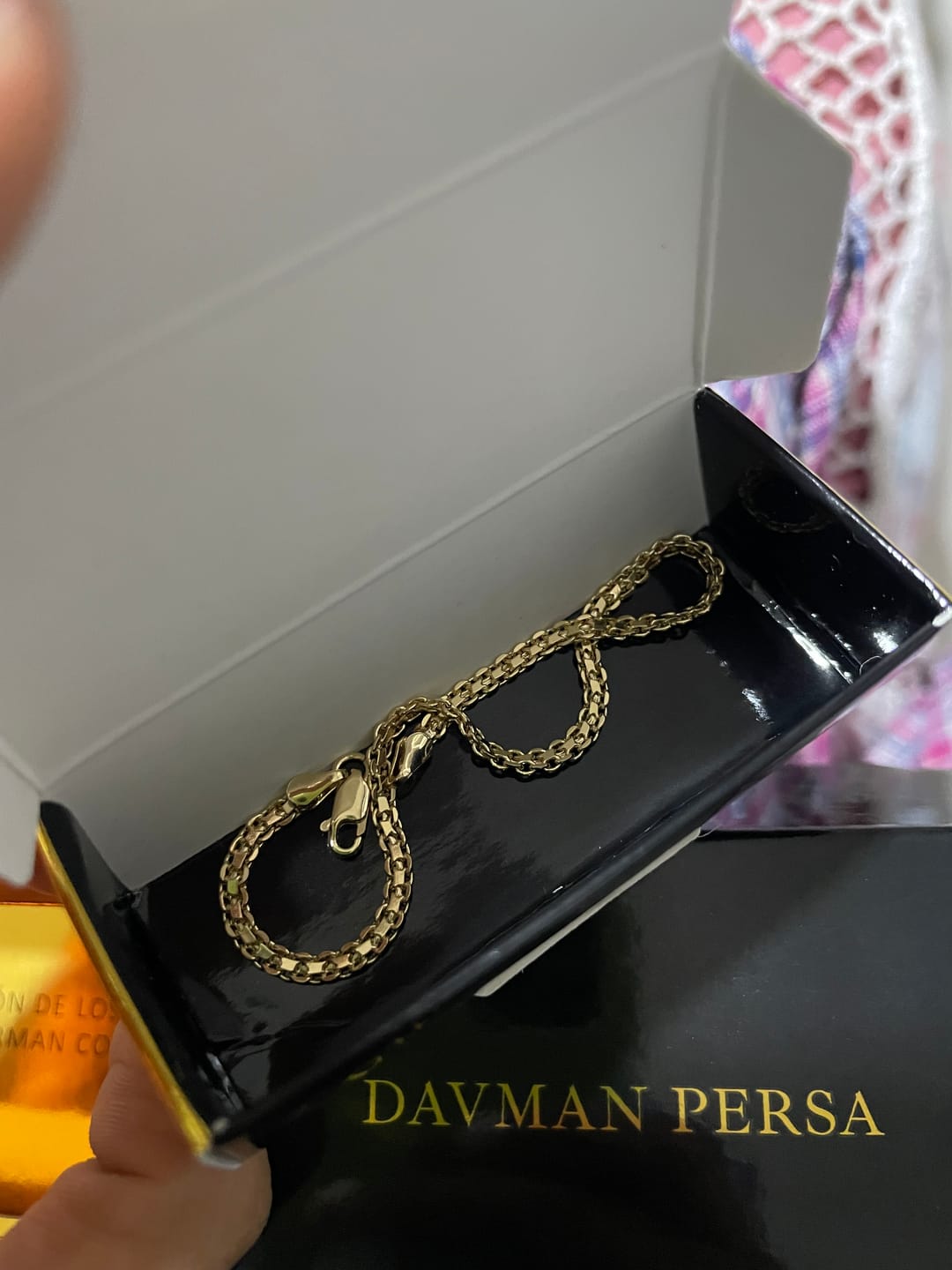 Customer photo review of Tarjeta Dedicatoria con Empaque de Regalo