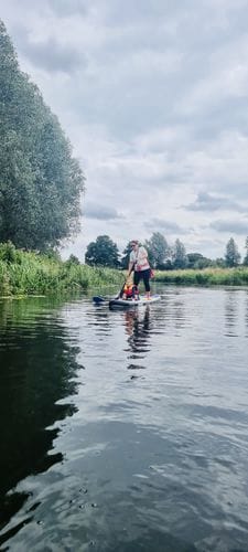 Customer photo review of Aquaplanet MAX 10’6″ Inflatable Paddle Board Package - Prism