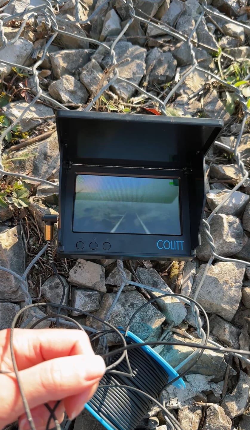 Customer photo review of Colitt - Underwater Fishing Camera