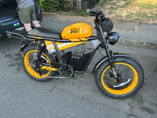 Qiolor TIGER RE customer bike photo