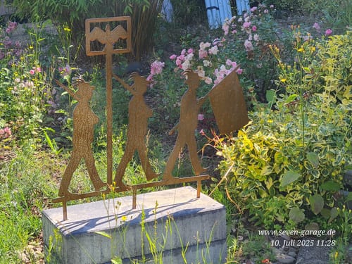 Customer photo review of Gartenstecker Schützenfest