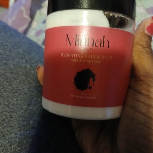 Customer photo review of Hydrating Hair Butter